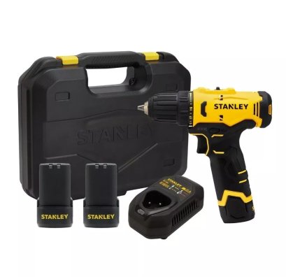 STANLEY รุ่น SCI10D2K-B1 ไขควงกระแทกไร้สาย 12V Max พร้อมแบตเตอรี่ 2.0AH*2