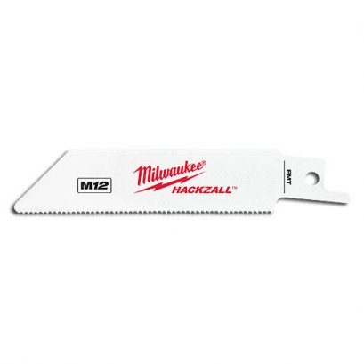 Milwaukee 49-00-5418 ใบเลื่อยแฮ็คซอลตัดท่อโลหะบาง 4&quot; (5 ใบ)
