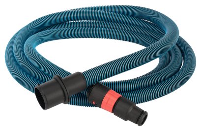 Bosch รุ่น 2608000568 สายยางป้องกันไฟฟ้าสถิตย์พร้อมตัวล็อคแบบดาบปลายปืน สำหรับแก๊ส 35-55 สีน้ำเงิน ขนาด 5000 x 22 มม. รหัส 2608000568