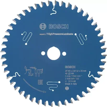 BOSCH รุ่น E455 MPP wall sanding disc, 10x #60 Hook & loopDisc : EXPERT ใบเลื่อยวงเดือน รหัส 2608623133