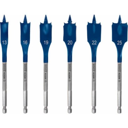 BOSCH รุ่น Expert SelfCut Speed Pack ดอกเจาะไม้ใบพาย 6 ชิ้น (12-32มม.) รหัส 2608900333