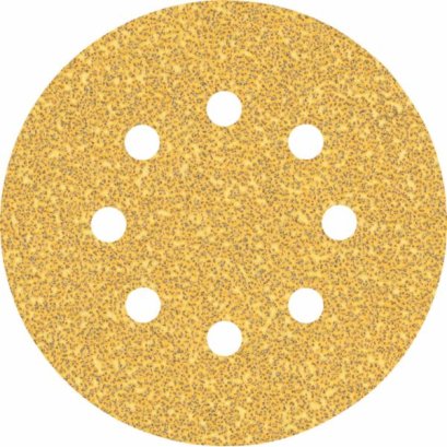 BOSCH รุ่น (H&amp;L) P40 - 50 Pcs. : EXPERT กระดาษทราย 5&quot; 8 รู รหัส 2608900908