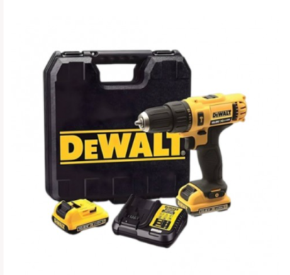 DEWALT รุ่น DCD716D2K-B1 ชุดสว่านกระแทกไร้สาย 12V พร้อมแบตเตอรี่ 2.0 Ah