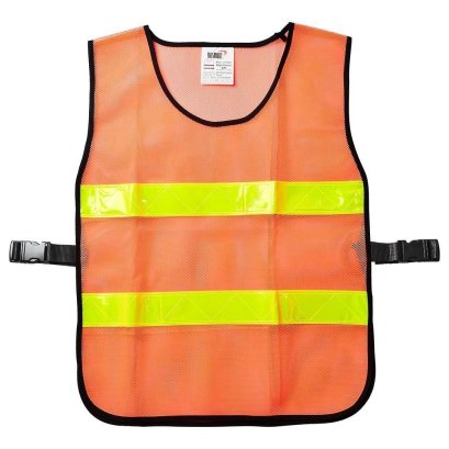 YAMADA รุ่น OR-6045U เสื้อจราจรตาข่าย สีส้มแถบสีเหลือง SPTCTTOR6045U