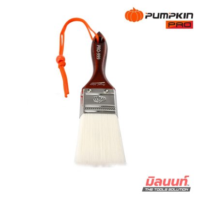 PUMPKIN แปรงทาสีด้ามไม้ขนละเอียด ขนาด 1.5"รุ่น PRO-999 30308 (30309)