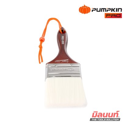 PUMPKIN แปรงทาสีด้ามไม้ขนละเอียด ขนาด 2.5"รุ่น PRO-999 30308 (30311)