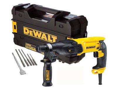 DEWALT  รุ่น D25133KA-B1 สว่านโรตารี่ 800 วัตต์ ขนาด 26 มิล 3 ระบบ