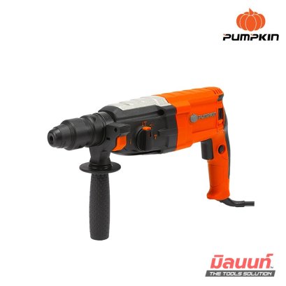 PUMPKIN สว่านโรตารี่ 800วัตต์ พร้อมอุปกรณ์ 7 ชิ้น เปลี่ยนหัวได้ (42212) รุ่น PTT2-26DFV