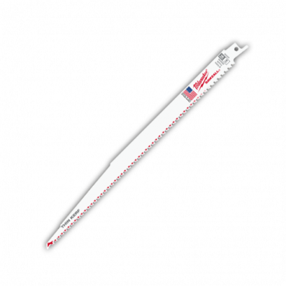 Milwaukee 48-00-5037 ใบเลื่อยซอว์ซอลตัดไม้ 12&quot; Thin Kerf  5 TPI (5 ใบ)