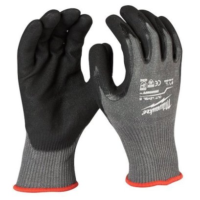 Milwaukee - 48-73-8651 ถุงมือกันบาด Cut 5 Dipped Gloves - M