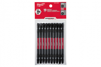 Milwaukee 48-32-4365D ดอกไขควง PH3-110 มม. Double Ended  (10 ดอก)