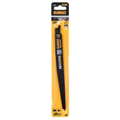 DEWALT รุ่น DT99555-QZ ใบเลื่อยชักตัดไม้ ขนาด 203 มม. 6 ฟัน (5 ใบ/แพ็ค)