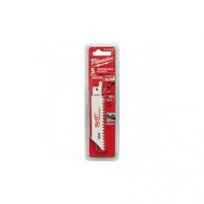 Milwaukee  49-00-5461 ใบเลื่อยชักตัดผนังดรายวอลล์ 4&quot; (5 ใบ)