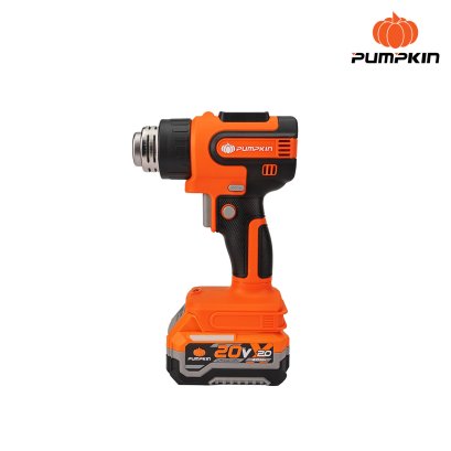 PUMPKIN รุ่น INF-555CHG-401K-X20 เครื่องเป่าลมร้อนไร้สาย 5 ระดับ ปรับได้ 20V Li-ion 50457