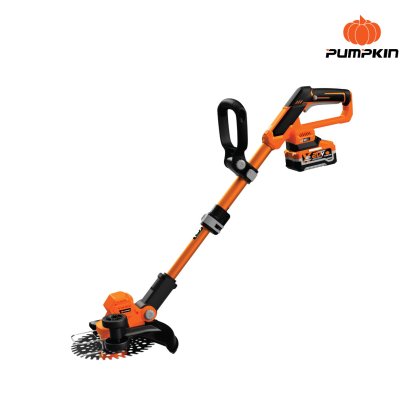 PUMPKIN รุ่น INF-970BC4T เครื่องตัดหญ้าไร้สายแบบสะพายข้างไร้สาย 20Vx4.0Ah 50485