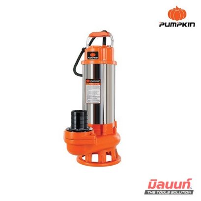 PUMPKIN ปั๊มจุ่มสำหรับนํ้าเสีย 1500 วัตต์ (2 แรงม้า ) ท่อออก 3 นิ้ว รุ่น PTT-1503DP (50655)