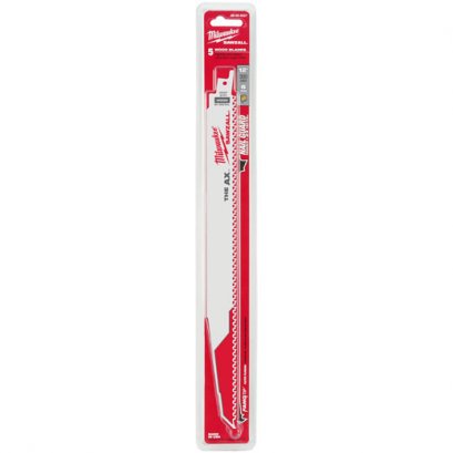 Milwaukee 48-00-5027 ใบเลื่อยซอว์ซอลตัดไม้ 12" AX  5 TPI (5 ใบ)