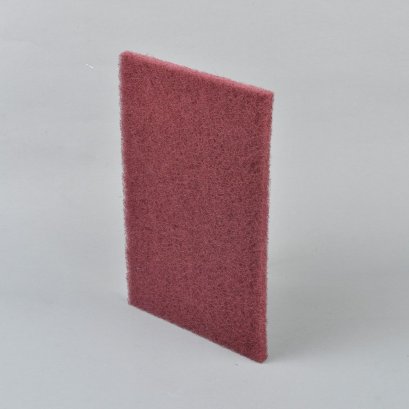 SUMO รุ่น ABPLFPSQ80400 แผ่นใยสังเคราะห์ 6&rdquo;x9&rdquo; #400 (80400) สีแดงเข้ม