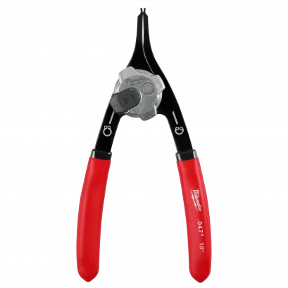 Milwaukee 48-22-6533 คีมถ่าง-หุบแหวน 2in1ปากตรง 18 องศา ขนาดกลาง