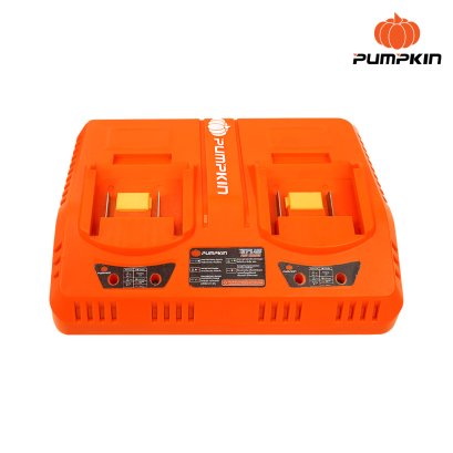 Pumpkin รุ่น c เครื่องชาร์จแบตเตอรี่แบบชาร์จคู่ 2 ช่อง XPLUS รหัส 50385