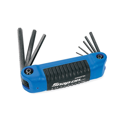 Snap-on รุ่น AWMEF8K ชุดประแจหกเหลี่ยมด้ามตัวที ระบบมิลลิเมตร (8 ชิ้น)