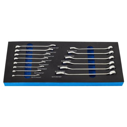 Blue-Point No. BPS4PA ชุดประแจแหวนข้างปากตาย COMB.WR SET HIGH POLISH (BPS4PA)
