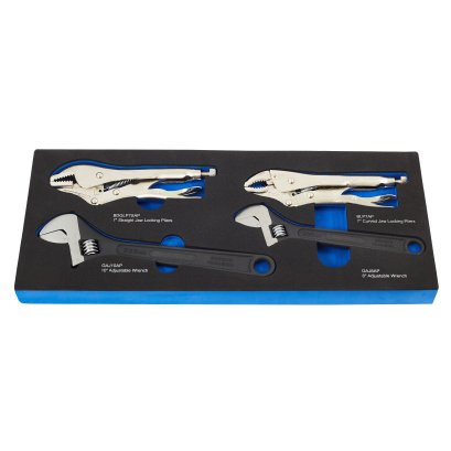 Blue-Point No. BPS6B ชุดประแจเลื่อน ADJ WRENCH LOCKING PLIERS (BPS6B)