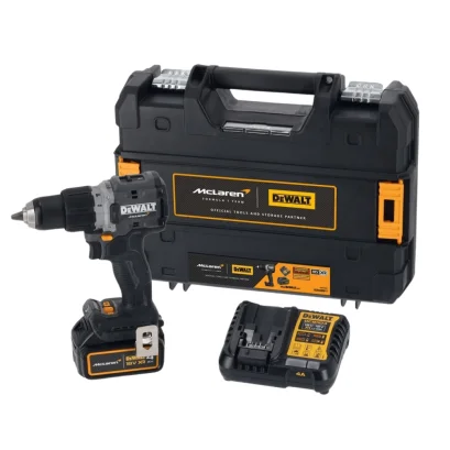 Dewalt รุ่น DCD85MM1T-QW สว่านกระแทกไร้สาย 13 มม. 18V  พร้อมแบตและแท่นชาร์จ McLaren Limited Edition  HAMMER DRILL SET