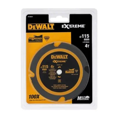 DEWALT รุ่น DT20421-QZ ใบเลื่อยวงเดือนอเนกประสงค์ 4 ฟัน