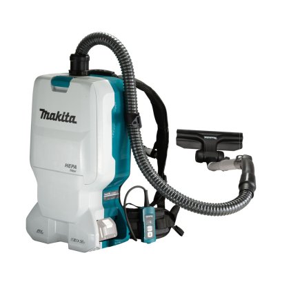 MAKITA รุ่น DVC660Z เครื่องดูดฝุ่นไร้สาย แบบสะพายหลัง 18 V แรงดันลมสูงสุด 11 KPA BL motor (เครื่องเปล่า) DVC660Z