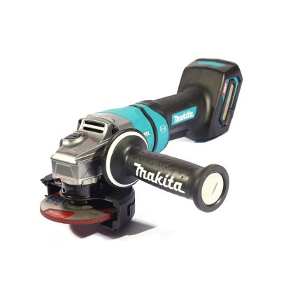 MAKITA รุ่น GA048GZ เครื่องเจียไร้สาย 40 Vmax ขนาด 4 นิ้ว ความเร็วรอบตัวเปล่า 11,000 รอบ/นาที สวิตซ์บีบ (เครื่องเปล่า)