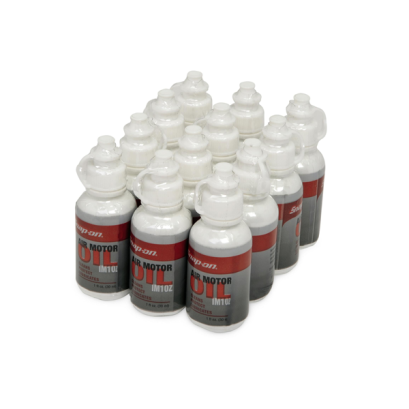 Snap-on รุ่น IM1OZMP12 น้ำมันหล่อลื่นเครื่องมือลมแบบพกพา (ขวด 1 ออนซ์ แพ็ก 12 ขวด)