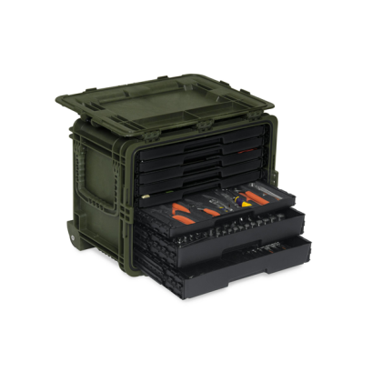 Snap-on รุ่น KMC18062PGR รถเข็นเครื่องมือ 6 ลิ้นชัก - Extreme Green