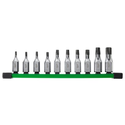 Milwaukee - 48-22-9531 ชุดบ๊อกซ์หัวไขควง TORX 3/8″ จำนวน 10 ชิ้น