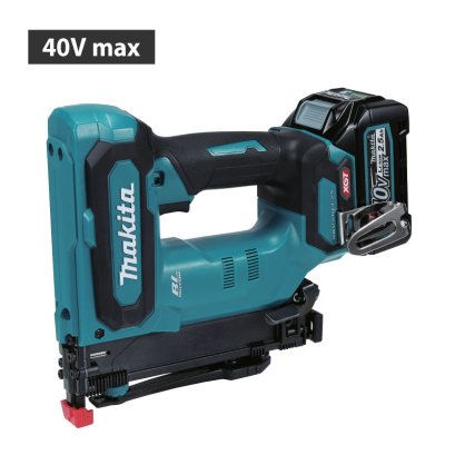 MAKITA รุ่น ST002GZ เครื่องยิงแม็กไร้สาย 40 Vmax ขนาดลูกแม็ก 10 x 13 - 25 มม. BL motor (เครื่องเปล่า)