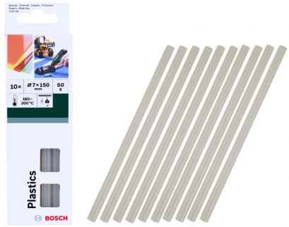 Bosch รุ่น  Thermoplastic Adhesive กาวแท่งเทอร์โมพลาสติก สีใส (2609256D32)