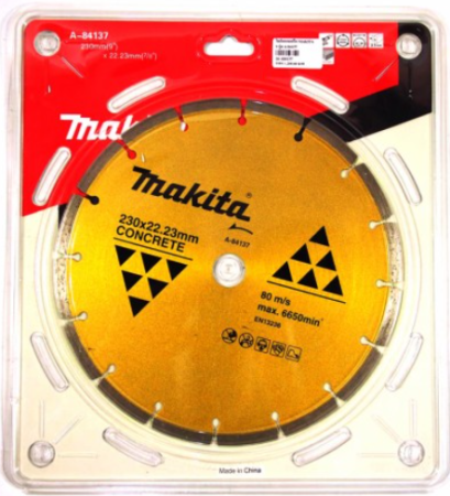 MAKITA รุ่น A-84137 ใบตัดเพชร ขนาด 9 นิ้ว