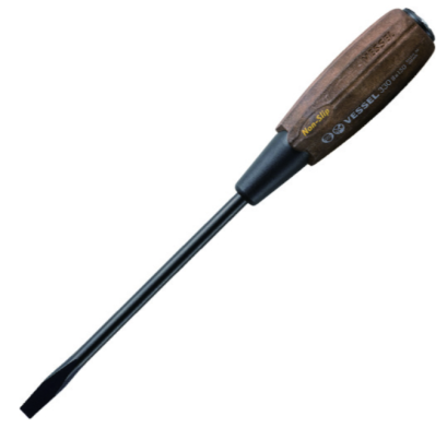 Vessel รุ่น B-330 -8x150 ไขควง Wood Compo กันลื่น ตอกได้ ความยาวแกน 150 ความยาวทั้งตัว 277mm.