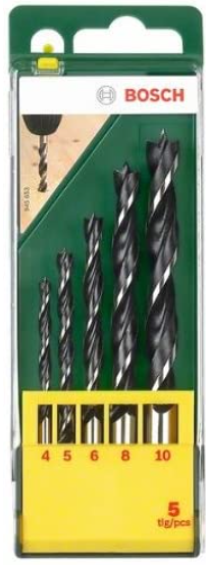 Bosch รุ่น 2607019440 ดอกเจาะไม้ 5 ชิ้น รหัส 2607019440