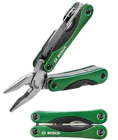Bosch รุ่น 2609256D91 12 in 1 multi-tool คีมอเนกประสงค์พร้อมมีดพับ 12-in-1 สเตนเลสสตีล รหัส 2609256D91