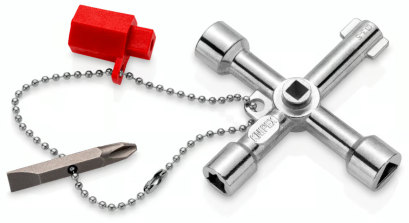 KNIPEX รุ่น Control Cabinet Key กุญแจตู้ควบคุม รหัส 00 11 03