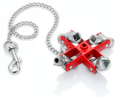 KNIPEX รุ่น UNIVERSAL MASTKEY กุญแจเอนกประสงค์ รหัส 00 11 06