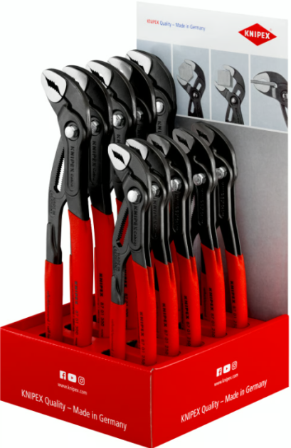 KNIPEX รุ่น SALES DISPLAY Cobra&reg; 87 01 250/300 จอแสดงผลแบบเคาน์เตอร์ รหัส 00 18 01 V14