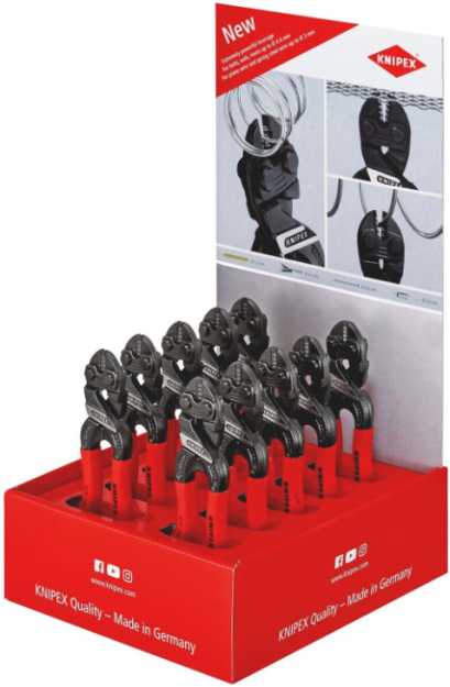 KNIPEX รุ่น SALES DISPLAY 71 01 160 คีมตัด การจัดแสดงบนเคาน์เตอร์ รหัส 00 18 01 V33