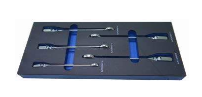 Blue-Point No. BPS29A ชุดประแจข้างหัวลูกบล็อก (หัวพับ) COMB FLEX SKT WR FOAM SET (BPS29A)