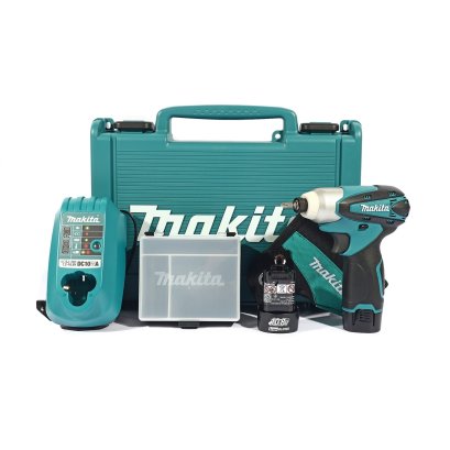 MAKITA รุ่น TD090DWE ชุดเซ็ทไขควงกระแทกไร้สาย 10.8Vmax 1.5Ah x2, DC10WA N-M 90