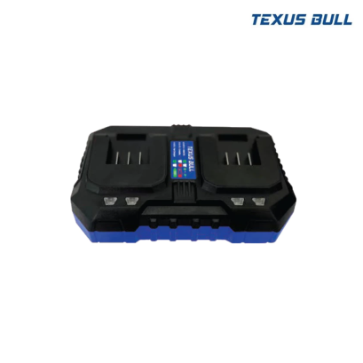 TEXUS BULL รุ่น TX-2022 แท่นชาร์จแบตเตอรี่แบบชาร์จคู่ 2 ช่อง 2.0 Ah