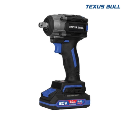 TEXUS BULL รุ่น TX-9711 บล็อกกระแทกไร้สาย20V. อุปกรณ์12ชิ้น พร้อมแบตเตอรี่ x2.0Ah