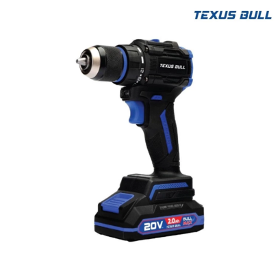 TEXUS BULL รุ่น TX-9932 สว่านไร้สาย20V.อุปกรณ์32ชิ้น พร้อมแบตเตอรี่ x2.0Ah