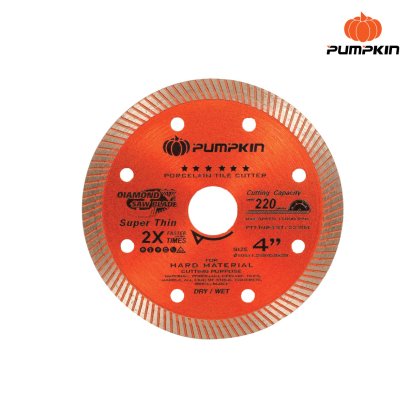 PUMPKIN รุ่น PTT-TUR4-ST ใบตัดเพชร SUPER THIN บางพิเศษ 4 รหัส 22304